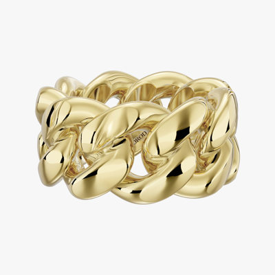  Bold Chain Gold Ring